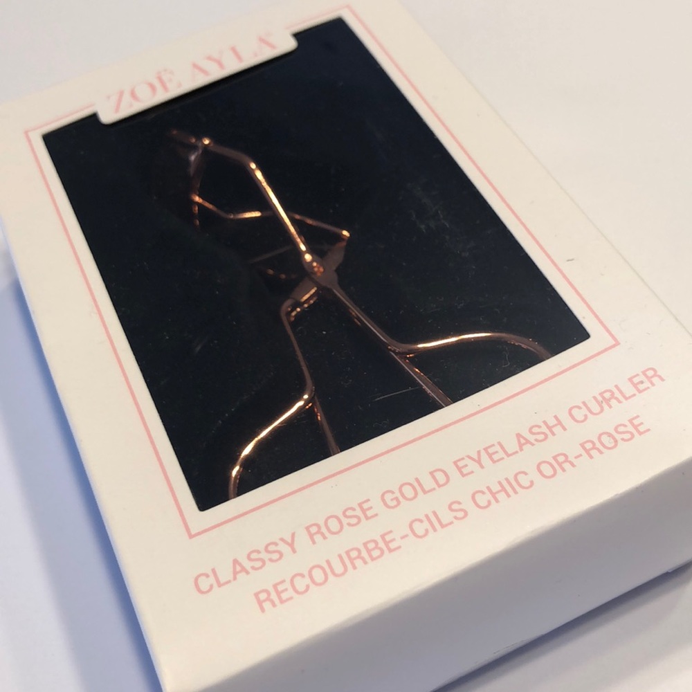 Rose Gold Eyelash Curler by Zoe Ayla